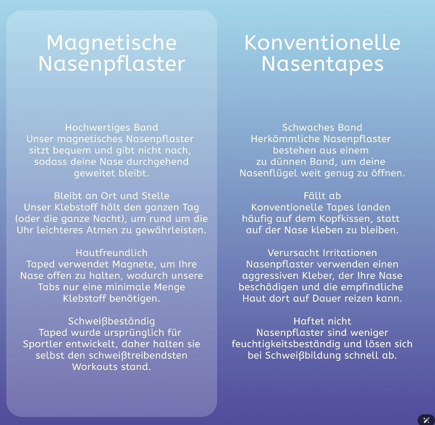 Magnetische Nasen Clip